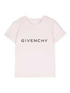 Футболка с логотипом Givenchy Kids, розовый