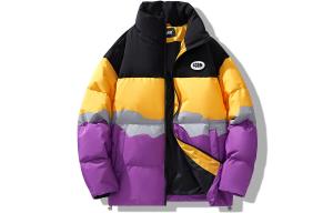 SCRM Пуховик унисекс, Желтый (в комплекте с черной сумкой-слингом для куклы)