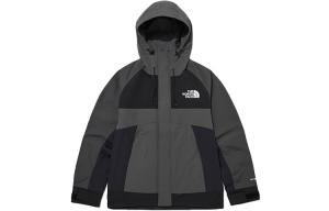 Ветрозащитная куртка ветровка унисекс черный серый THE NORTH FACE