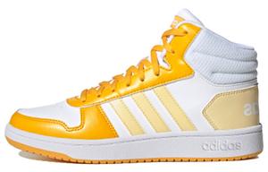 Кроссовки Adidas Neo Neo Hoops 2.0 Mid White/Yellow Women's