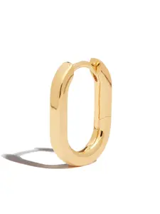 Длинные позолоченные серьги-объемные кольца MARIA B SLICK Maria Black, золотой