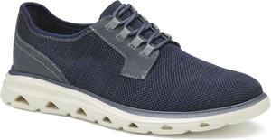 Мужские повседневные туфли Johnston Murphy Jenkins с простым носком Johnston & Murphy, темно-синий