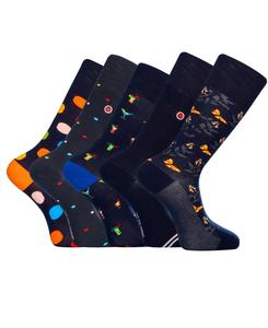 Мужские носки Barcelona Bundle, 5 пар Love Sock Company, Navy
