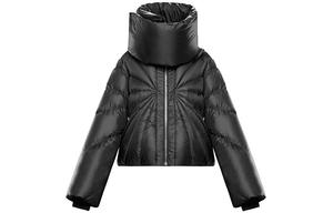 Moncler X Пуховик унисекс черный Rick Owens, черный