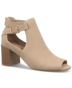 Женские босоножки Gaell на устойчивом каблуке с открытым мысом Giani Bernini, коричневый/бежевый