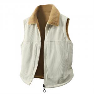 Жилет мужской Lapel Moderate Others VanCamel, белый