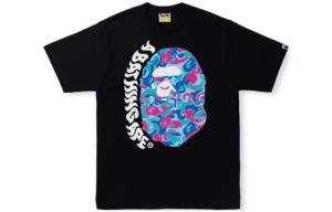 Футболка Ape Head Series для мужчин A Bathing Ape, черный