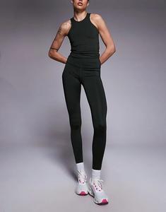 4505 Tall Icon Active Bum Sculpt спортивные леггинсы с высокой талией и внутренним карманом цвета темного хаки