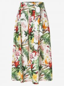 More & More Юбка белого/зеленого/красного цвета