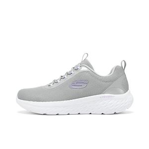 Женские кроссовки с амортизаторами серии GO, серые, с низким верхом Skechers, Gray Light Purple