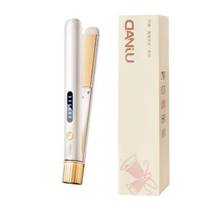 Плойка Flat Iron Wide Clip с отрицательными ионами для выпрямления и завивки челки для высокого лба и многослойной стрижки Dormitory Q7 DANJU