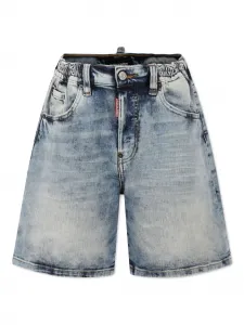 Джинсовые шорты DSQUARED2 KIDS, синий
