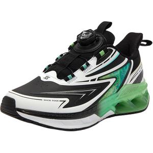 Кроссовки для бега с низким верхом и амортизацией Anti Kick для детей и подростков 361°KIDS, черный/зеленый