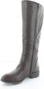 Женские высокие сапоги для верховой езды Style & Co. Milah из искусственной кожи, серые, размер 8 (средний), 6 Brown