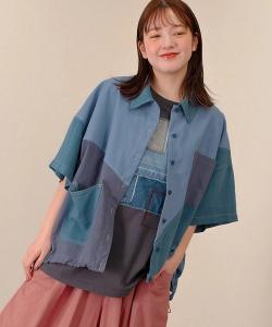 Женская рубашка из хлопка и льна mililopiulu/Mililopiulu, случайного цвета Gsc Womens Select, цвет Blue