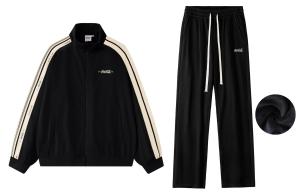 Комплект повседневных брюк Coca Cola Unisex Coca-Cola, fleece-lined set (черный+черный)