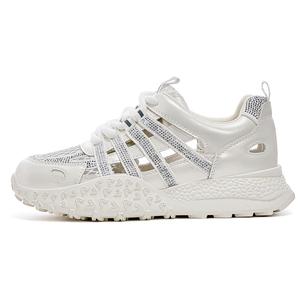 DAPHNE Женские низкие кеды с вырезами экрю, цвет Cut-Out Ecru