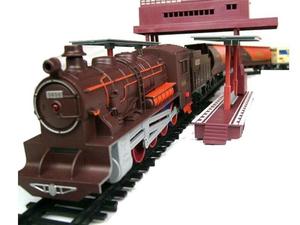 Огромный электропоезд Fenfa 1601A + 7 вагонов