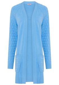 KangaROOS Вязаный кардиган светло-голубого цвета