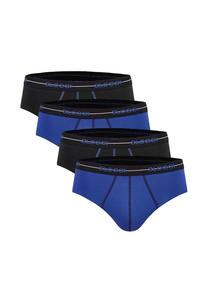 Трусы комплект из 4 штук - старт миди c4p коробка хлопок Sloggi, мультиколор