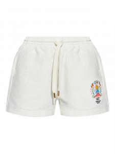 Вышитые спортивные шорты Casa Way Casablanca, белый