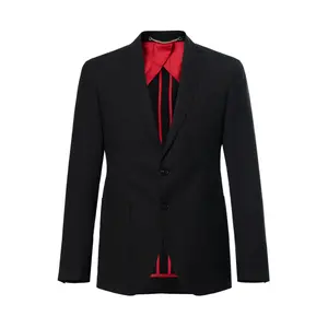 HUGO BOSS Мужской деловой костюм черный, Black