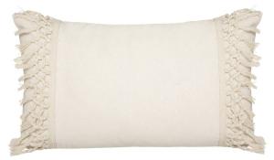 Подушка Atmosphera Créateur d'intérieur MACRA, белый - натуральное волокно - 10 x 50 x 30 см