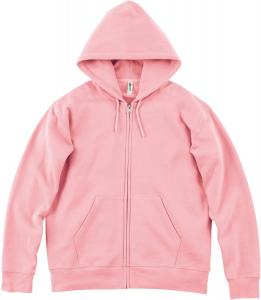 Мужская толстовка на молнии Glimmer 00348-AFZ с флисовой подкладкой, 10,0 унций, светло-розовый