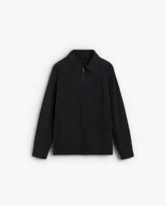 Мужская бомбер-куртка из хлопка с обычным кроем Scalpers, темно-синий