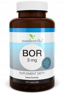 Medverita, Борная кислота 3 мг, 120 капсул.