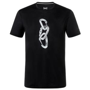 Футболка Carabineri - рубашка из мериносовой шерсти Super.Natural, мультиколор