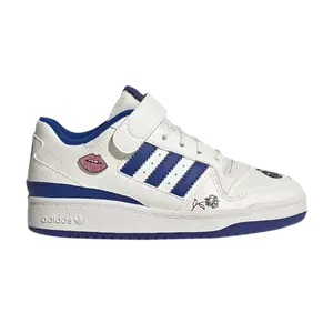Кроссовки Adidas Forum Low Little Kid, белый