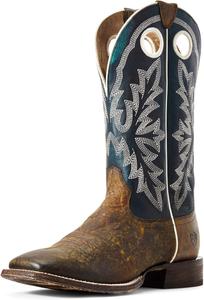 Мужские ковбойские сапоги Ariat Circuit Striker, Woodsmoke/Deep Azul