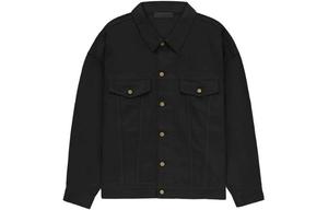 Джинсовая куртка Fear Of God Essentials, Чёрный/Чёрный