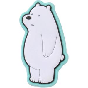 Crocs Пряжка для обуви из ПВХ унисекс белая