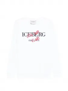 Свитшот с графическим принтом Iceberg, белый