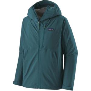 Patagonia Водонепроницаемая куртка с капюшоном, Tide Cyan/Tidal Teal