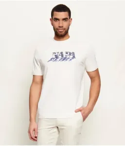 Футболка S-LODESTAR SS relaxed fit Napapijri, экрю