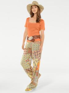 оранжевая рубашка Heine