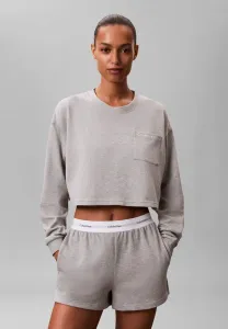 Короткие пижамные штаны с логотипом Calvin Klein Underwear, Grey Heather