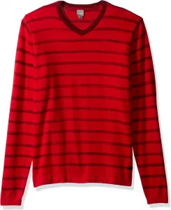 Футболка Bench с V-образным вырезом в полоску