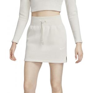 Nike Спортивная юбка-шорты Phoenix Fleece Casual женская Light Rosewood Umber