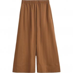 COS Женские повседневные брюки коричневого цвета
