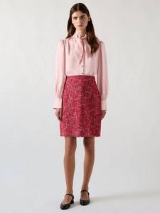 Топ с галстуком на шее L.K.Bennett, Light Pink