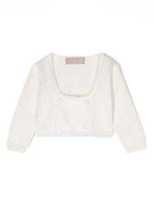 Двубортный кардиган La Stupenderia, бежевый