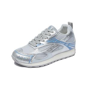 Водонепроницаемые и дышащие низкие повседневные туфли для женщин JOHLIN DREAM, Silver Blue