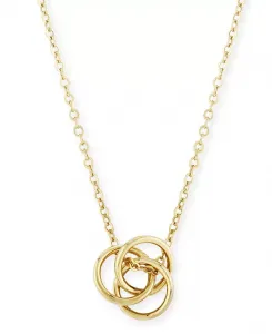 Колье «Любовный узел» из 14-каратного желтого золота Macy'S, gold