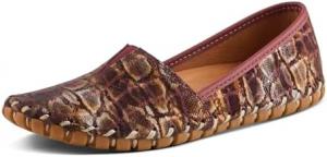Женские мокасины Spring Step Kathaleta из премиальной кожи - удобные балетки с мягкой стелькой, резиновой подошвой и элегантной строчкой, мультиколор