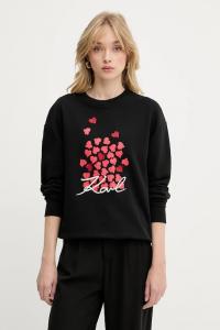 Хлопковая толстовка Karl Lagerfeld, черный