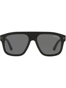 Солнцезащитные очки в массивной оправе TOM FORD Eyewear, черный